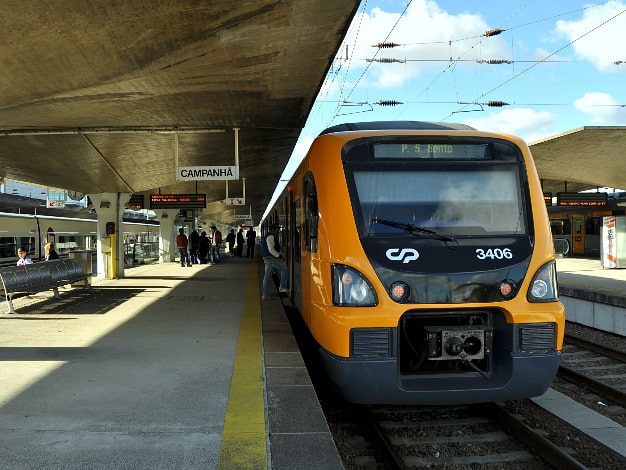 Plataforma da Estação de Porto Campanha